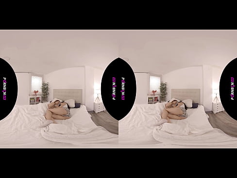 ❤️ PORNBCN VR दोन तरुण लेस्बियन 4K 180 3D व्हर्च्युअल रिअॅलिटीमध्ये खडबडीत जागे झाले जिनिव्हा बेलुची कॅटरिना मोरेनो ☑ गुदद्वारासंबंधीचा अश्लील